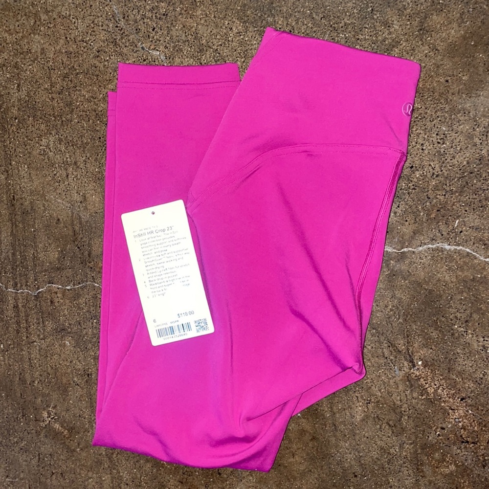 LuluLemon Instill Leggings crop 23”